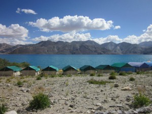 Campement in rural Ladakh